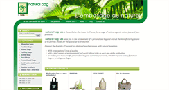 Desktop Screenshot of naturalbag.fr